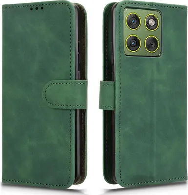 Produktbild von Motorola Edge 70 Hülle - Coverup Klapphülle - Grün