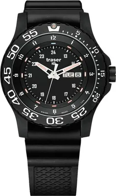 Produktbild von Traser Herrenuhr TS-100378 schwarz