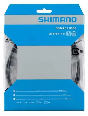 Immagine prodotto di Tubo freno SHIMANO SM-BH59-JK-SS, lunghezza 1700 mm.