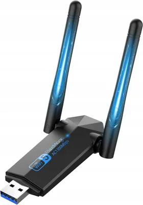 Produktbild von ELECMOGA AC1300 USB 3.0 WLAN Adapter 1300 Mbps Netzwerkkarte