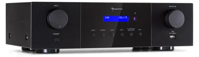 Image de AMP-4000 DAB Amplificateur stéréo Hi-Fi Radio DAB+ Télécommande USB Écran LED