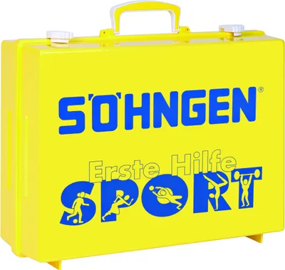 Produktbild von Söhngen Sportkoffer MultiSPORT MT-CD gelb Erste Hilfe Koffer, inkl. Kühlspray