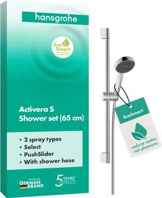 Zdjęcie produktu dla Hansgrohe Activera Select S Kombinacja prowadnic 65 cm Chrom