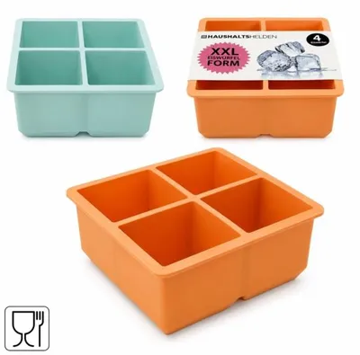 Produktbild von XXL-Eiswürfelform 11,5 cm, 2-fach sortiert