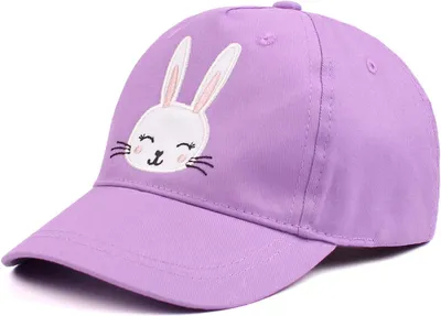 Produktbild von Sonnenhut aus Baumwolle mit aufgesticktem Bärenmotiv, geeignet für Babys, Mädchen und Jungen im Alter von 2-10 Jahren
