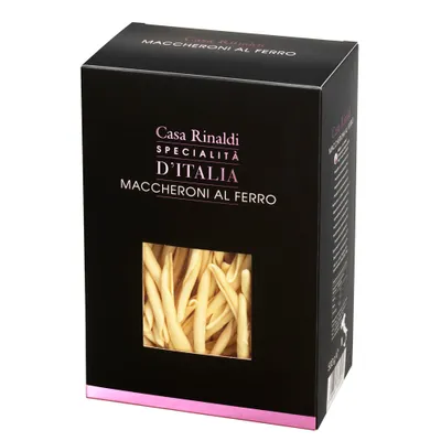 Image de Casa Rinaldi Pasta Maccheroni al ferro Tubes en paquet de 500g