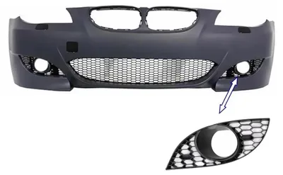Obrázek produktu pro Boční mřížka LEVÁ strana Pouze pro BMW řady 5 E60 E61 2003-2010 M5 design nárazníku.