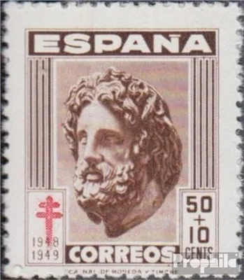 Produktbild von Briefmarken Spanien 1948 Mi 968 (kompl.Ausg.) postfrisch Tuberkulose