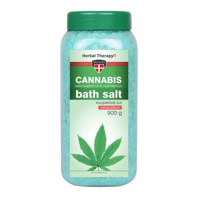 Obrázok produktu pre Kúpeľová soľ Cannabis Rosmarinus 900 g