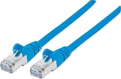 Produktbild von INTELLINET Patchkabel Cat6A CU S/FTP LSOH 3.00m blau