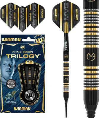 Produktbild von Softdart Dartpfeile Winmau MvG Trilogy 23,5 g