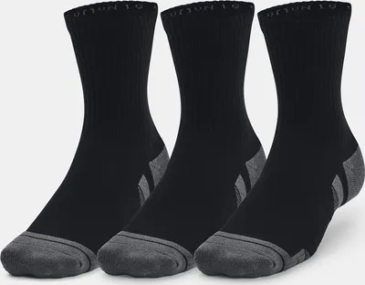 Obrázok produktu pre Ponožky UA Performance Bavlna 3p Mid-BLK