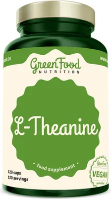 Produktbild von GreenFood Nutrition L-Theanin 120 cps