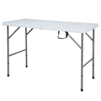 Produktbild von Składany stół Fukui Odporny na warunki atmosferyczne, stabilny i mobilny do użytku wewnątrz i na zewnątrz 120 x 60 cm