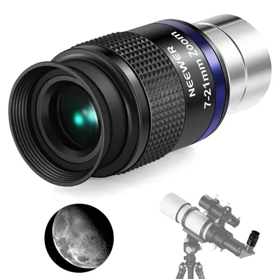 Zdjęcie produktu dla Okular do teleskopu zoom o ogniskowej 7-21 mm, gwint 1,25 cala