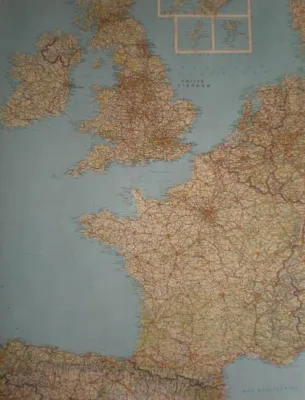 Immagine prodotto di Carta murale dell'Europa occidentale 1:2 000 000