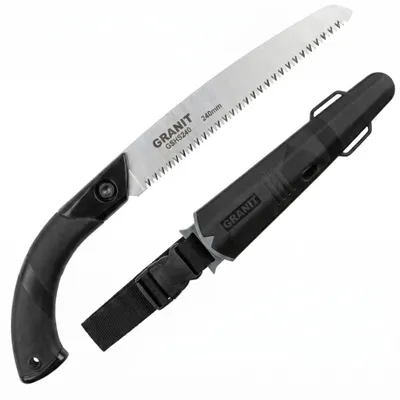Produktbild von Granit Parts BLACK EDITION Handsäge GSHS240 240 mm mit Köcher
