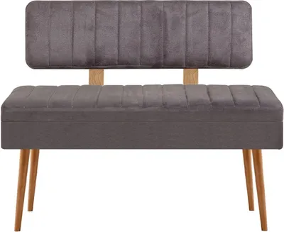 Produktbild von Skye Decor, Vina 1501 - 1 - Anthracite, Atlantic, Sitzbänke, Bank, Atlantische Kiefer, 110 x 82,5 x 40 cm