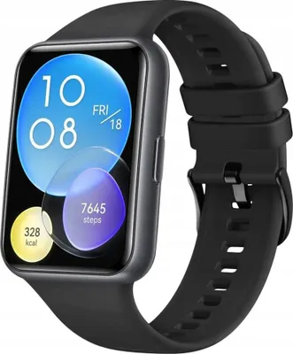Obrázek produktu pro FIXED Fixed | Silicone Strap for Huawei Watch Fit 2/Fit 2 Classic | Black