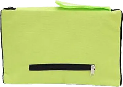 Produktbild von Grüne faltbare Einkaufstasche mit Rädern Reine Farbe ausdehnbar Oxford Tuch mit Rädern faltbare Einkaufswagen Tasche