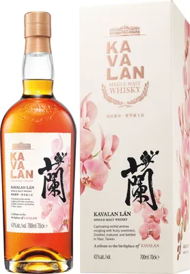 Produktbild von Kavalan Kavalan LÁN 43% vol Whisky aus Taiwan NV Whisky ( 1 x 0.7 L )