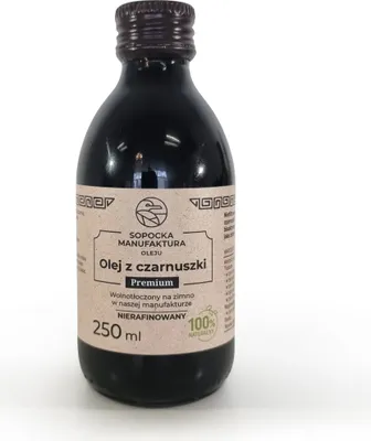Produktbild von PREMIUM Schwarzkümmelöl 250 ml - Kaltgepresst - Unraffiniert Frisch - 100% Natürlich - Nativ - Mühlenfrisch - Traditionell - Black seed oil