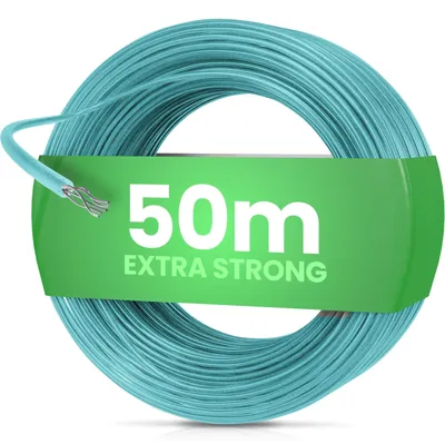 Image de Corde à linge extérieure de 50 mètres avec âme en acier