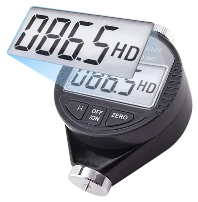 Productafbeelding van Hardheidsmeter - Shore D - Digitaal LCD-scherm - 0 tot 100 HD - Draagbaar voor rubber en kunststof