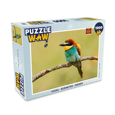Obrázek produktu pro MuchoWow MuchoWow® Puzzle 1000 ks Pták - Včelojed - Zvířata