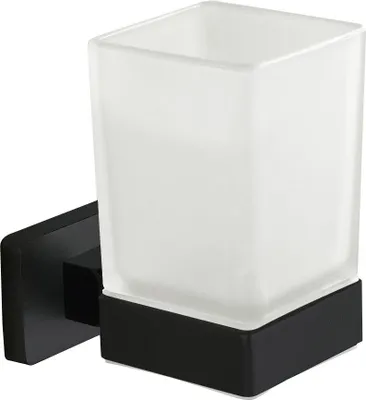 Image de Gobelet en verre Asis, noir (7017638-70)