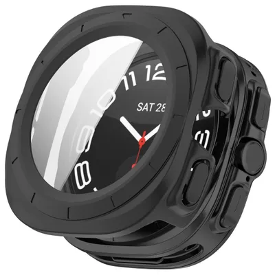 Produktbild von Smartwatch Hülle + H9 Glas TPU Silikon Samsung Galaxy Watch Ultra 2 2026 47mm