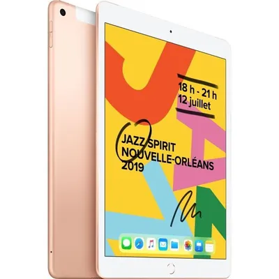 Produktbild von Apple iPad , 25,9 cm (10.2"), 2160 x 1620 Pixel, 128 GB, iPadOS, 493 g, Gold