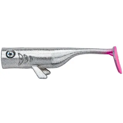 Produktbild von #LMAB Drunk Bait 8 cm Chrome Pinktail