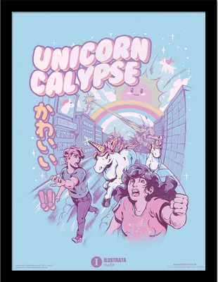 Produktbild von Ilustrata - bedruckt "Unicorncalypse" PM8186 (40 cm x 30 cm) (Bunt)