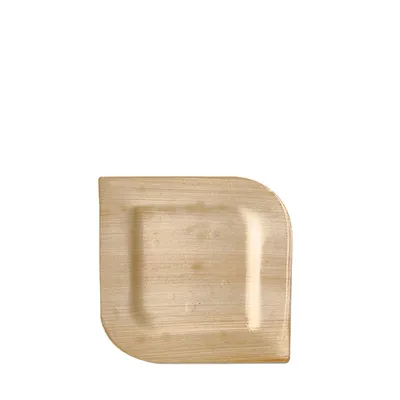 Produktbild von 25 Teller, Palmblatt pure eckig 15 cm x 15 cm x 1,5 cm