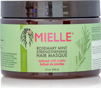 Produktbild von Mielle Rosemary Mint Strengthening Hair Masque 12oz 340g