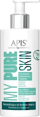 Image de Apis My Pure Skin Gel nettoyant normalisant pour le visage, 300 ml