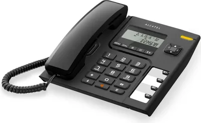 Produktbild von Alcatel Telefon T56, Schwarz, 1 Melodie, 4 Namenstasten