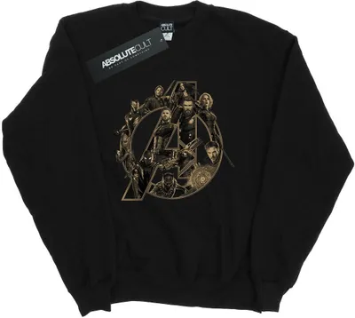 Produktbild von Avengers Infinity War - Sweatshirt für Herren BI1614 (S) (Schwarz)