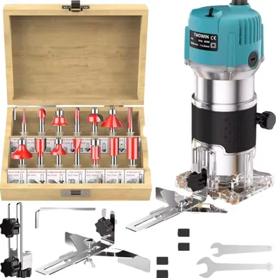 Produktbild von Holzfräse, 800W Motor, 30000 U/min Geschwindigkeit, 30000U/min/800W