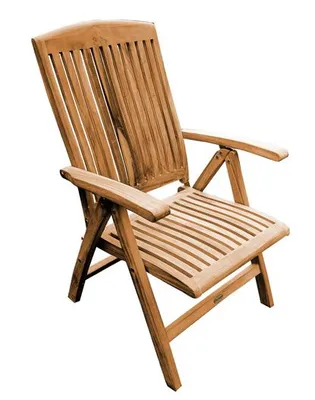 Produktbild von Teako Design Gartensessel Hochlehner Catania Teakholz Massiv 65x48x110cm