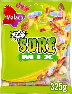 Produktbild von Malaco Godt & Blandet Sour 325g