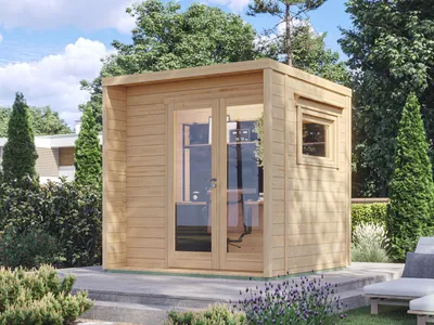 Produktbild von Fjordholz Gartenhaus  Modell Donny Office 44 A