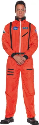 Produktbild von Oranger Astronauten Kostüm-Overall als Berufskostüm & Uniform