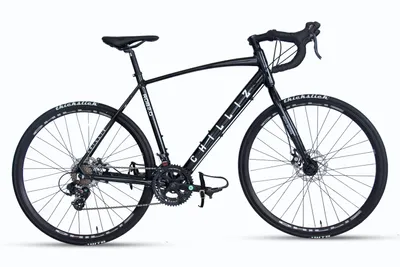 Produktbild von CHILLIZ Rennrad 28 Zoll RDB2.0 schwarz-glänzend Rahmenhöhe 54 cm Damen Herren 14 Gänge