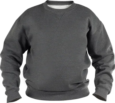 Duke - "D555 Sweat Rockford" Pullover Rundhalsausschnitt für Herren DC105 (5XL) (Grau)
