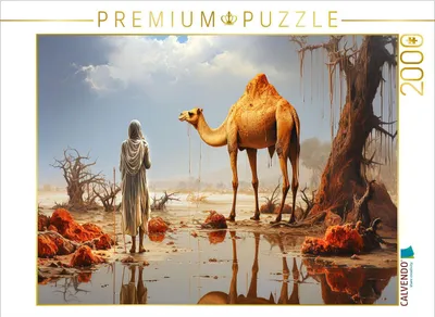 Produktbild von CALVENDO Puzzle Einsam | 2000 Teile Lege-Größe 90x67cm Foto-Puzzle für glückliche Stunden