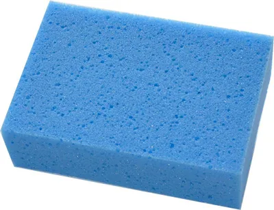 Produktbild von Fliesenschwamm blau 16x11x5cm