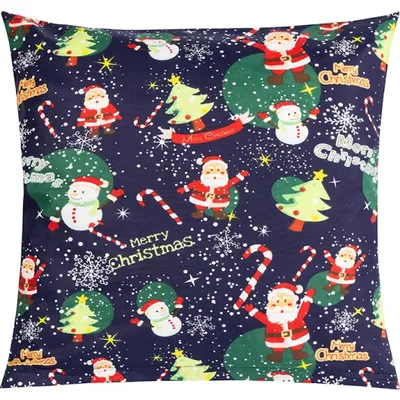 Produktbild von Kissen CHRISTMAS - 45x45 cm - Blau