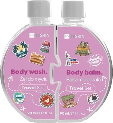 Produktbild von HISKIN Puzzle Duschgel + Körperbalsam 2 x 90 ml